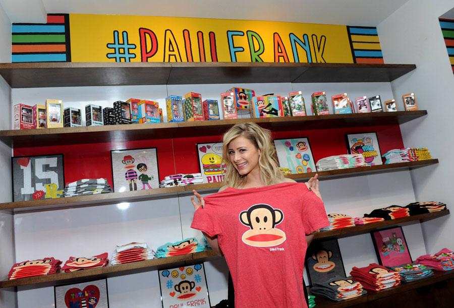 //lo bosworth stopped by the paul frank pop up shop at the paramount hotel in new york cityrr