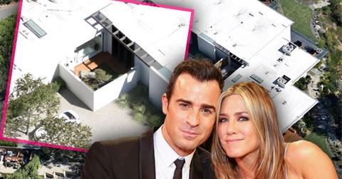 jennifer aniston justin theroux mansion makeover