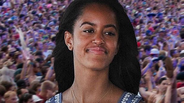 Malia Obama Partying Lollapalooza While Parents At DNC