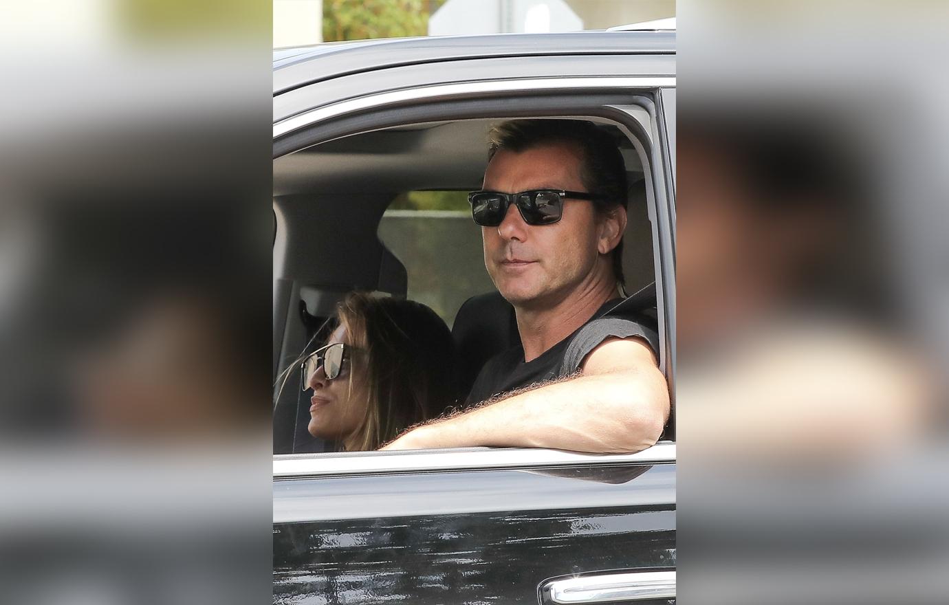 Gavin Rossdale Model Girlfriend Sophia Tomalla Holding Hands