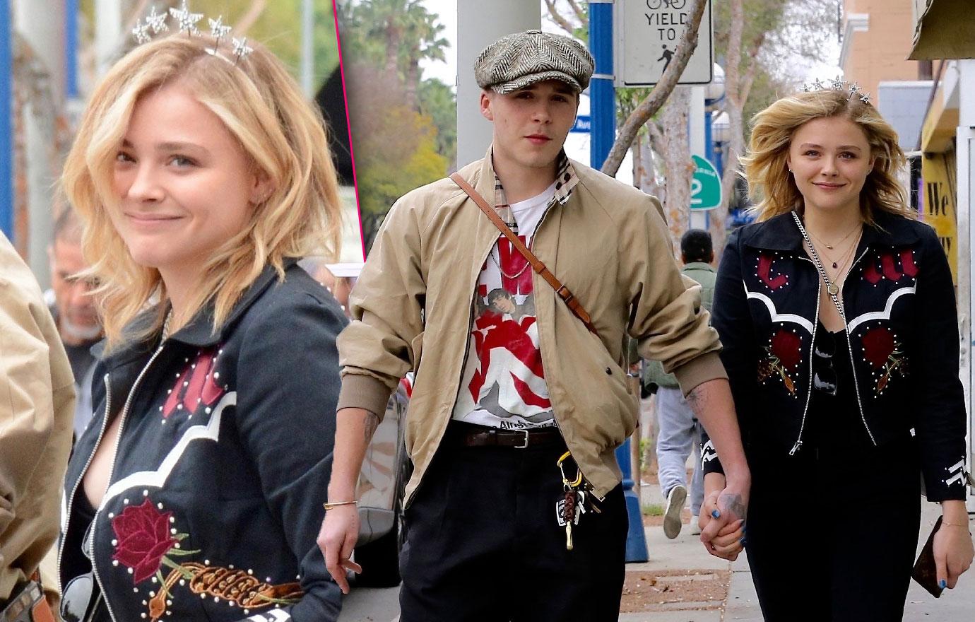 Chloe Grace Moretz and Brooklyn Beckham