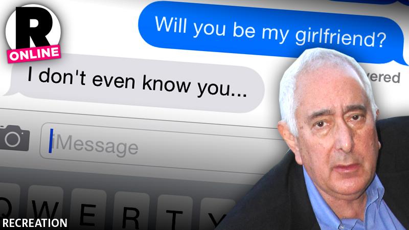 //ben stein sexting scandal girlfriend married  wide