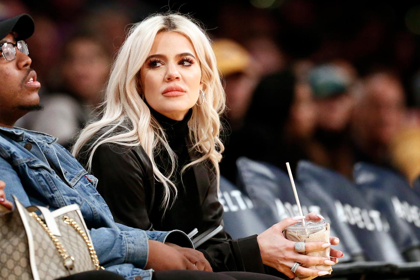 khloe kardashian first photos after tristan thompson best friend jordyn woods cheating scandal