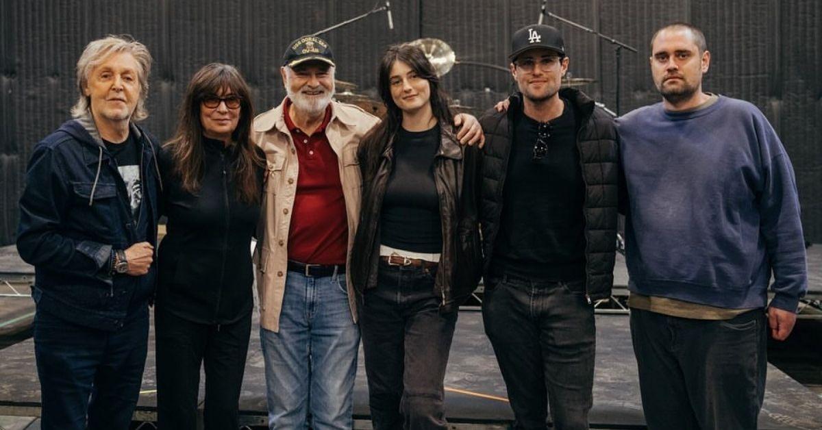 Photo of Rob Reiner and family