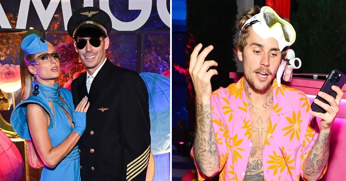 HOT PHOTOS! : Paris Hilton, Justin Bieber and more Celebrate Halloween Weekend in Los Angeles