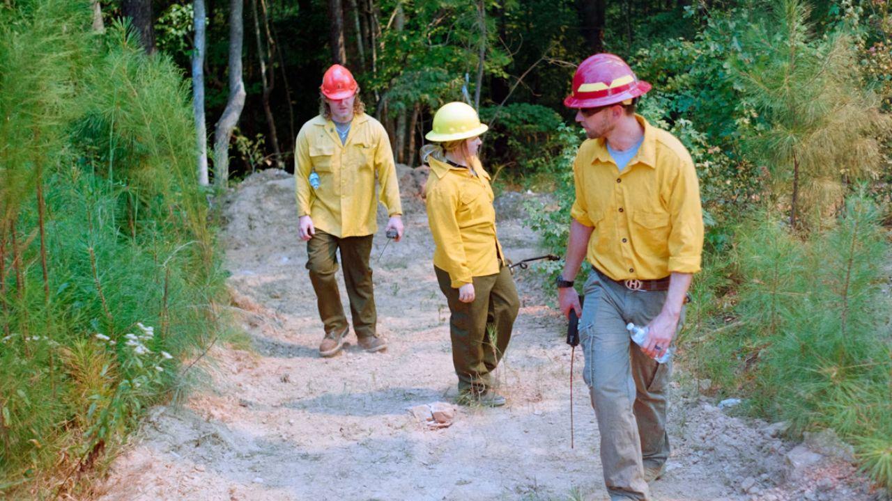 Image of wildlife officials