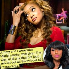 //mariah huq drunk kicked out two restaurants claim friend unfilmed fight quad webb married to medicine bravo sq