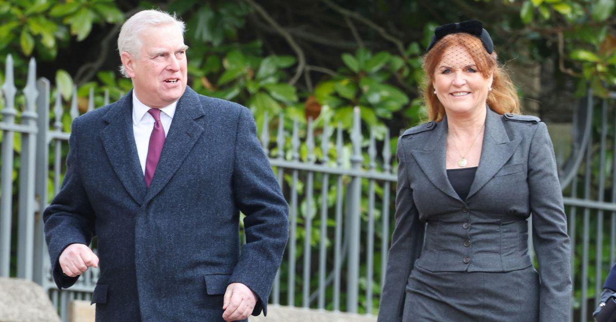 Photo of Sarah Ferguson and Andrew Windsor