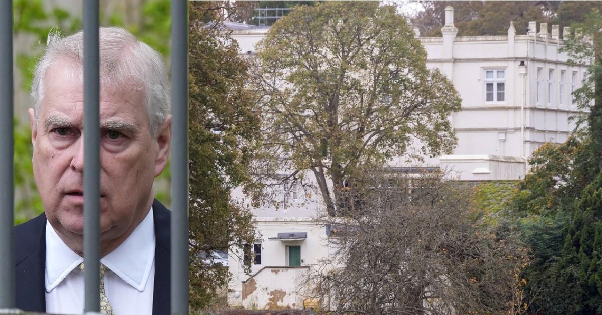 prince andrew crumbling mansion pics revealed pp