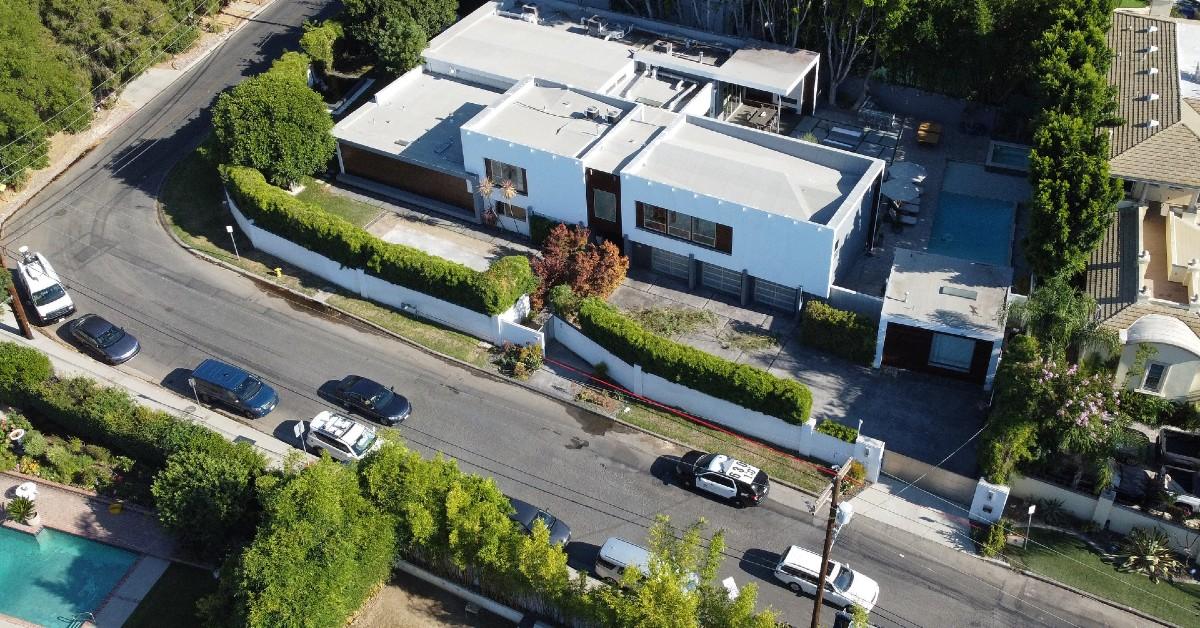 Photo of Robin Kaye and Thomas Deluca's Encino home
