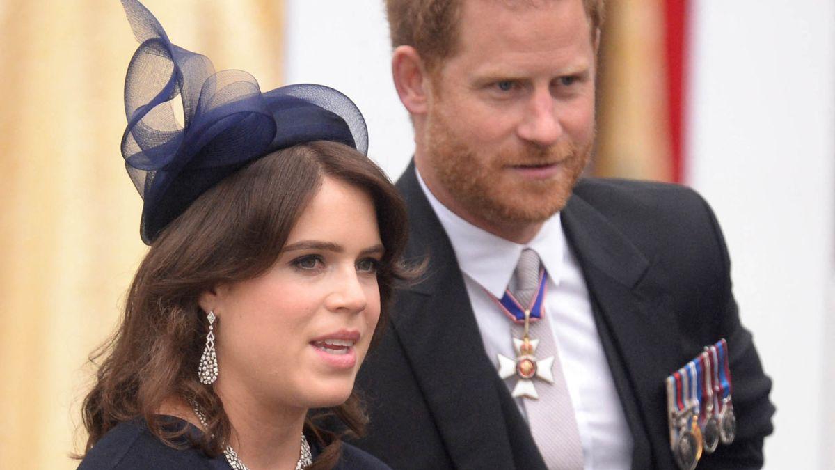 Photo of Princess Eugenie and Prince Harry