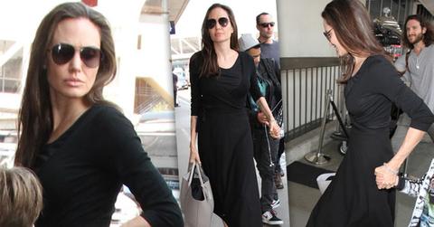 Angelina Jolie Scary Skinny Maddox Lax