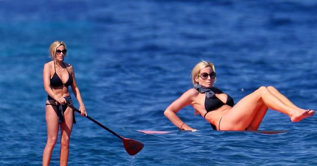 //Camille Grammer bikini photos pp