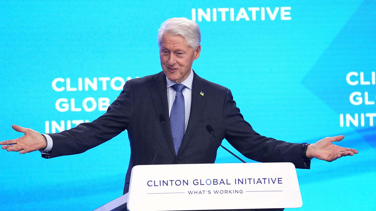 Bill Clinton enjoys spending time at his library penthouse suite, according to a presidential historian.