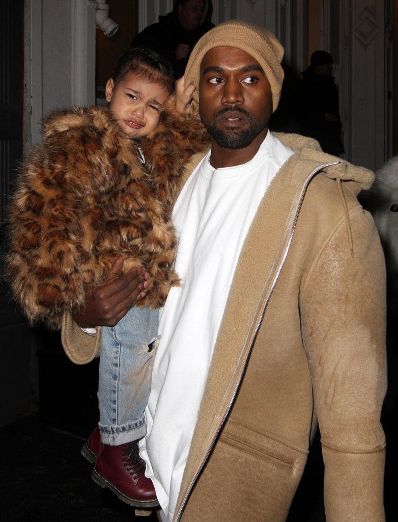 Kim Kardashian Kanye West Divorce Rumors North West NYC