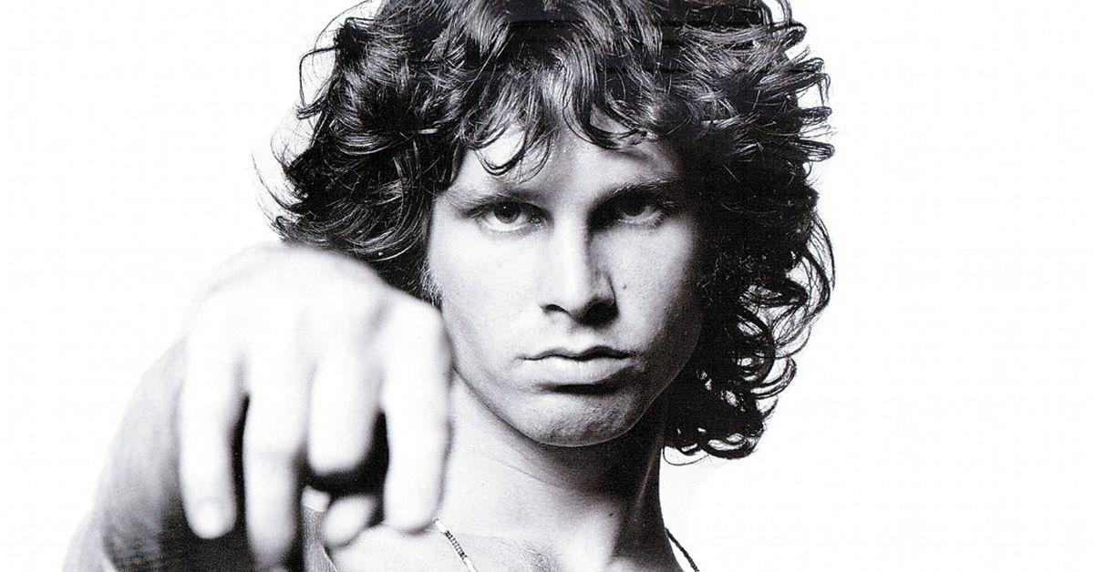 Photo of Jim Morrison.