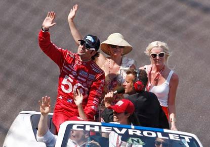 //ashley judd dario franchitti susie wheldon indianapolis