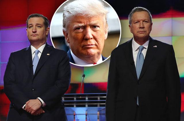 //Ted Cruz John Kasich Join Forces Defeat Donald Trump pp