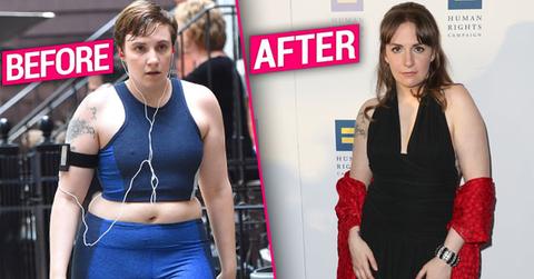 Lena Dunham Weight Loss Before After Pics