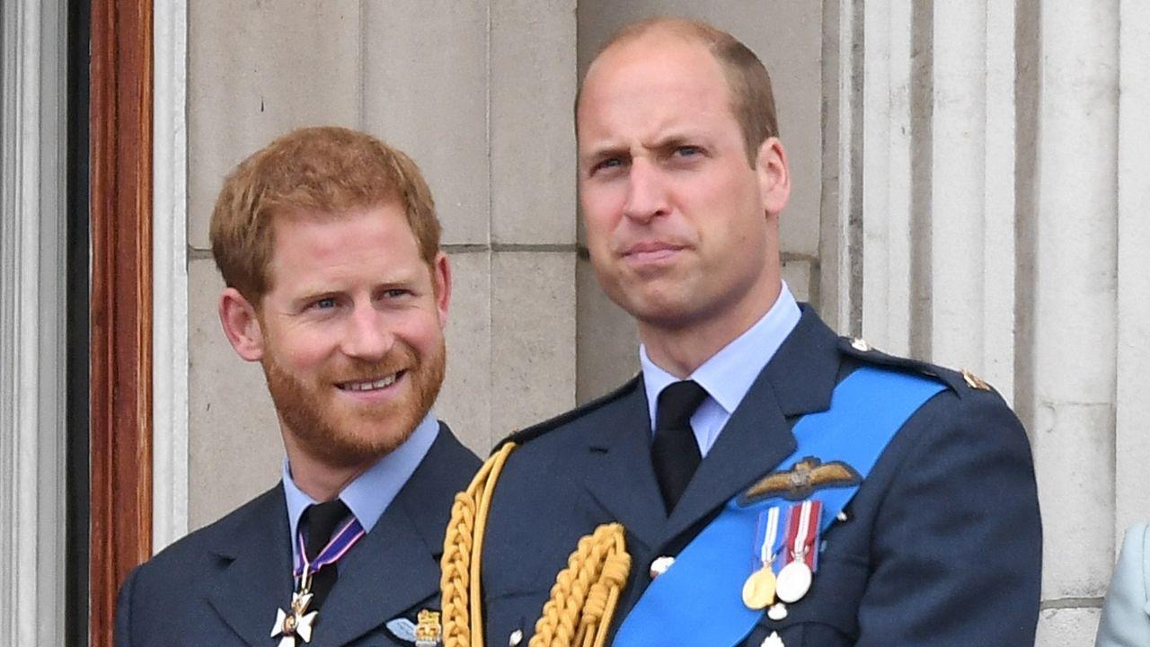 Photo of Princes Harry and William