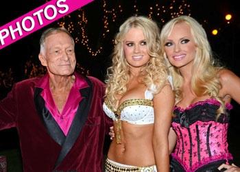 //hughhefnerandgirlfriends courtesyofplayboy