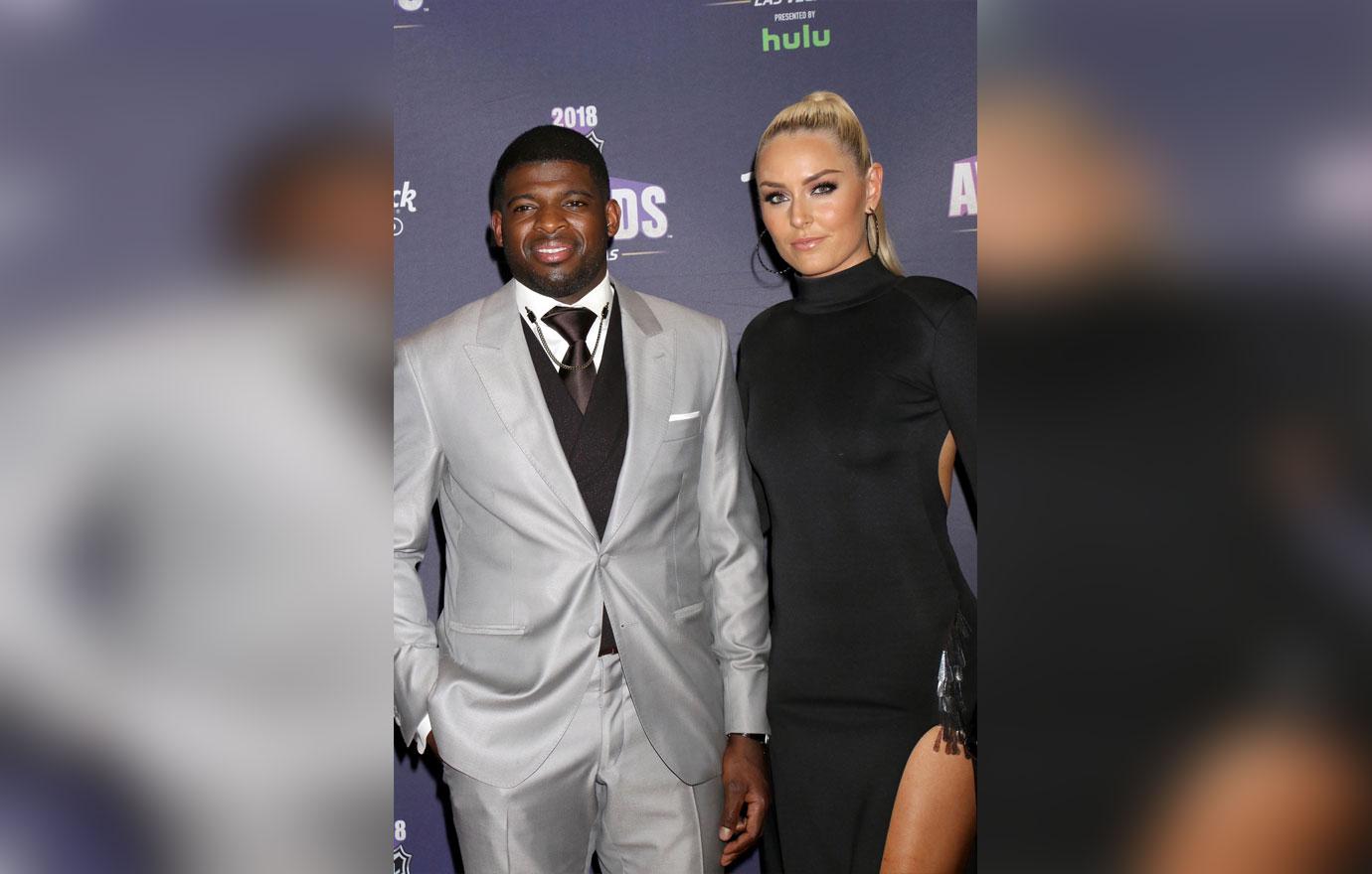 lindsey vonn dating nhl player pk subban tiger woods split