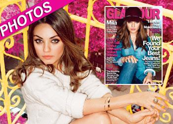 //mila kunis glamour