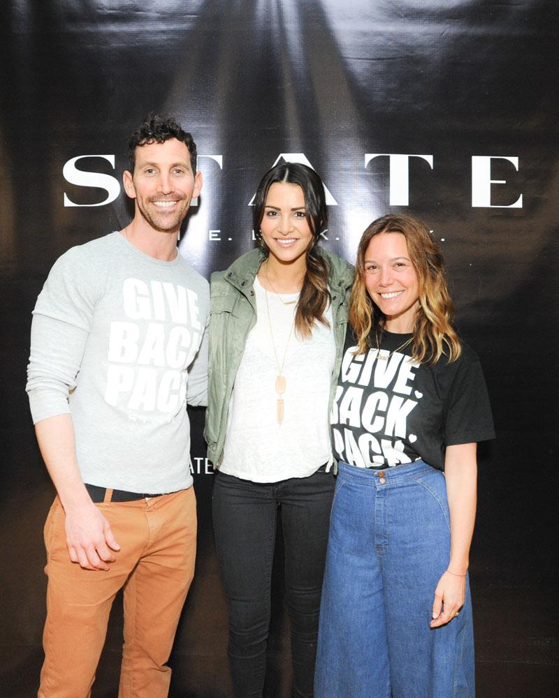 //Andi Dorfman Attends STATE BAGS BAG Drop