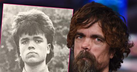 game of thrones peter dinklage mullet high school yearbook photos