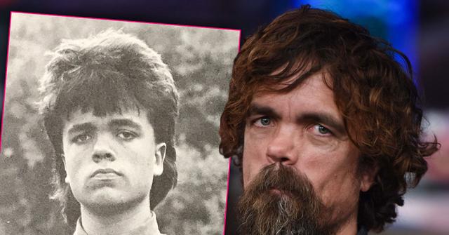 game of thrones peter dinklage mullet high school yearbook photos