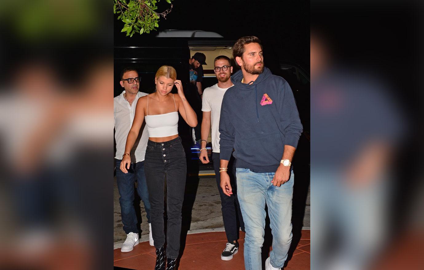 //Scott Disick Sofia Richie Drinking Non Stop