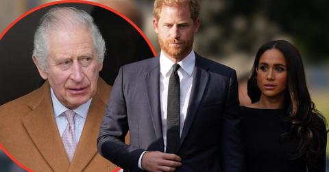 Photo King Charles, Prince Harry and Meghan Markle