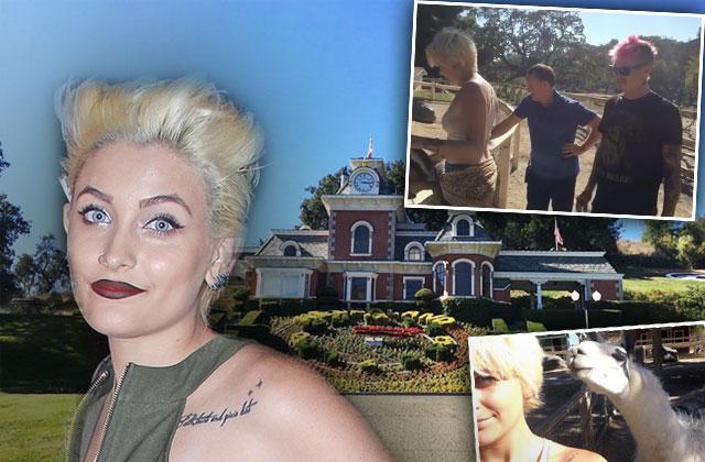 Paris Jackson Neverland Michael Snoddy