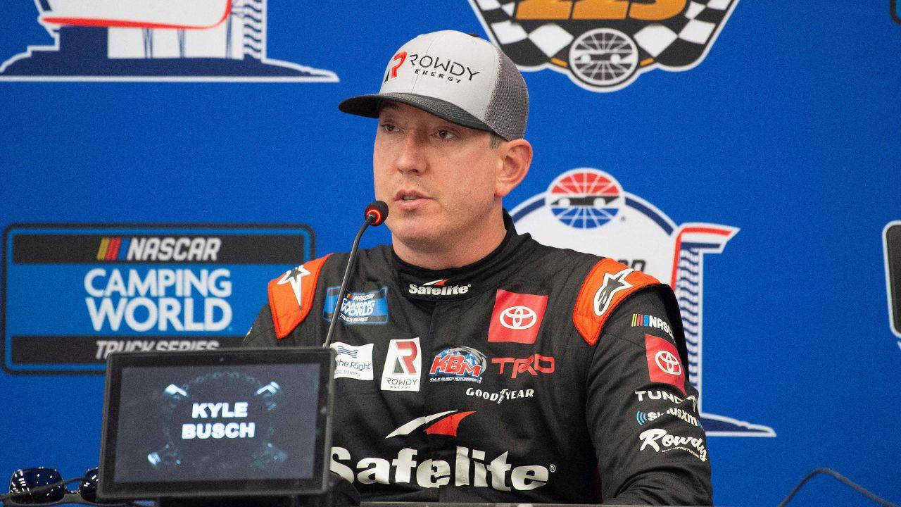 image of Kyle Busch died on May 21.