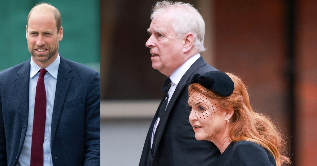 Palace sources claimed Prince William may permanently ban Prince Andrew and Ferguson from royal life.