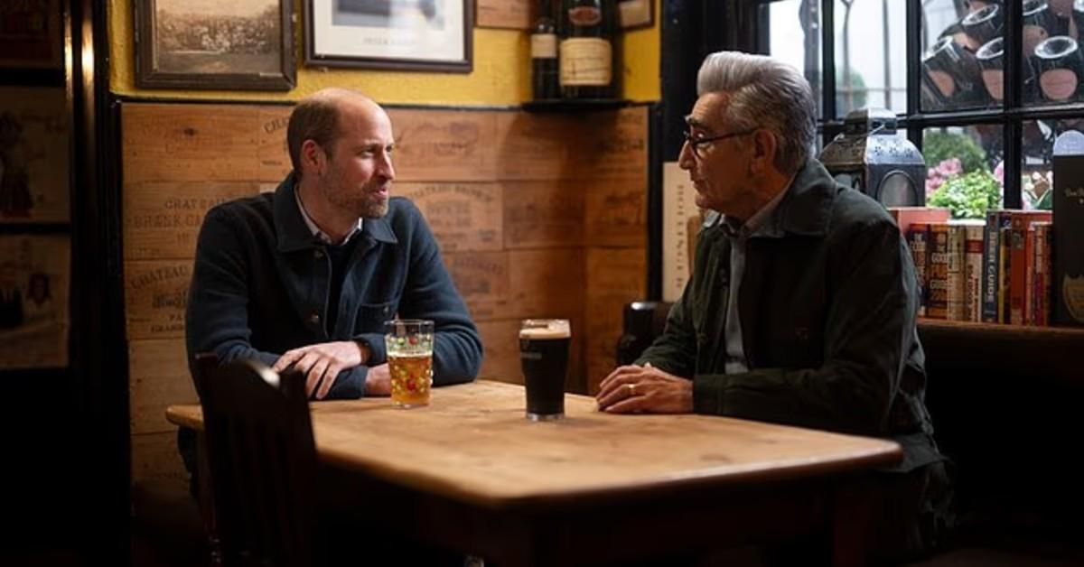Photo of Eugene Levy and Prince William 
