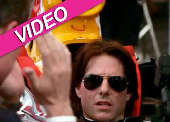 //tom cruise red bull race car