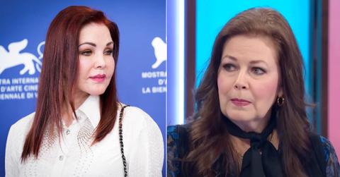 Split photo of Priscilla Presley, Ginger Alden