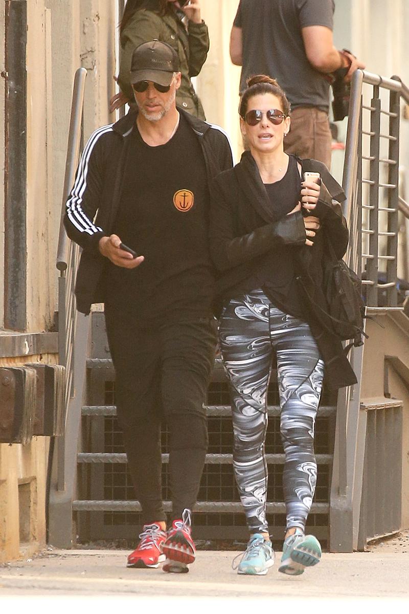 Sandra Bullock Boyfriend Bryan Randall Gym NYC