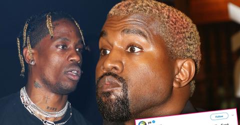 Kanye West Slams Travis Scott Twitter Rant