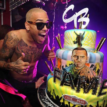 PHOTOS: Chris Brown Takes The Cake On 22nd Birthday