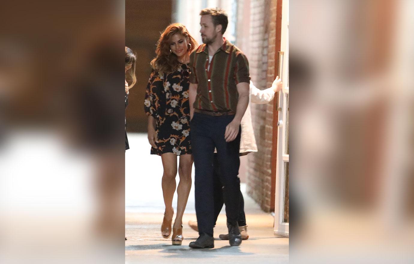 Ryan Gosling and Eva Mendes Enjoy Dinner Date In Rare Outing