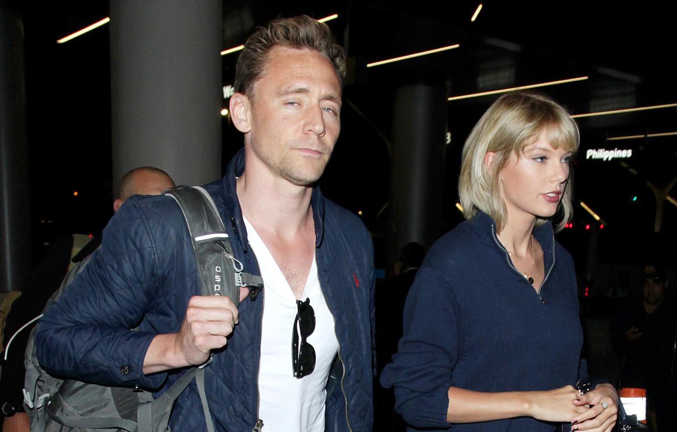 Taylor Swift and Tom Hiddleston