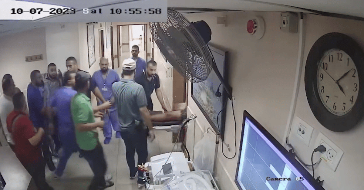 al shifa hospital idf video footage