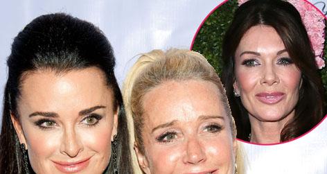 //kim and kyle richards shun lisa vanderpump square