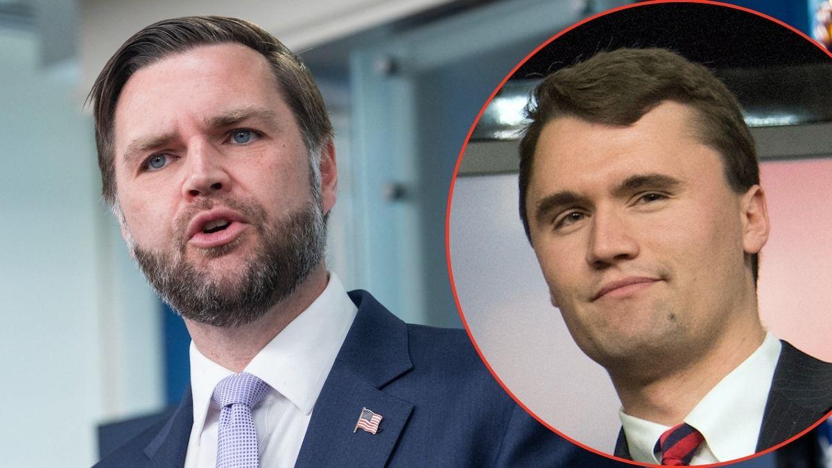 Photo of JD Vance, Charlie Kirk