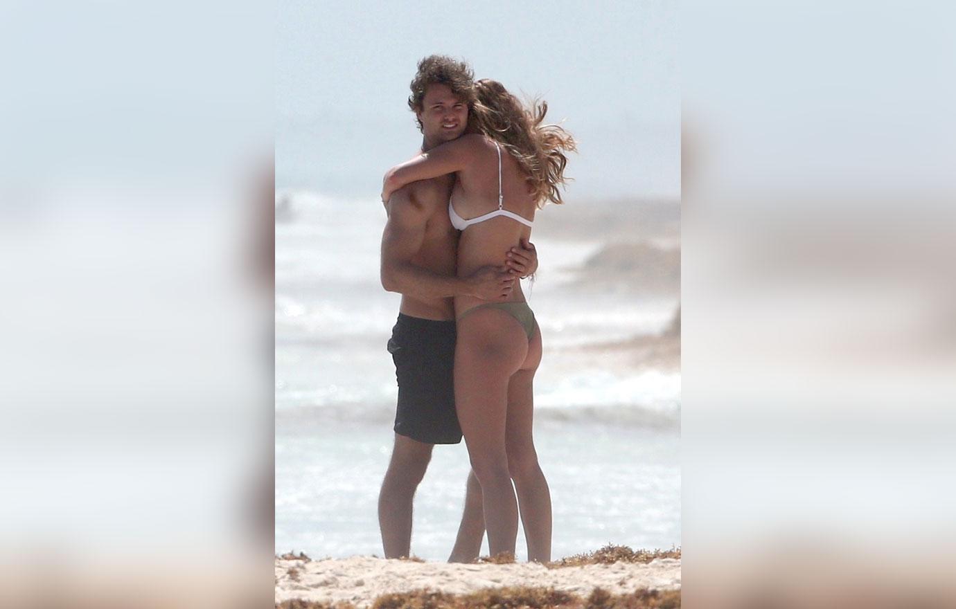 //nina agdal bikini thong wedgie