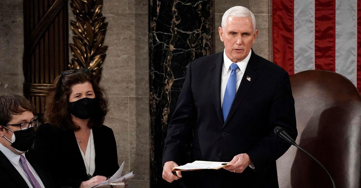 Mike Pence Spills All About His Final Days With Donald Trump