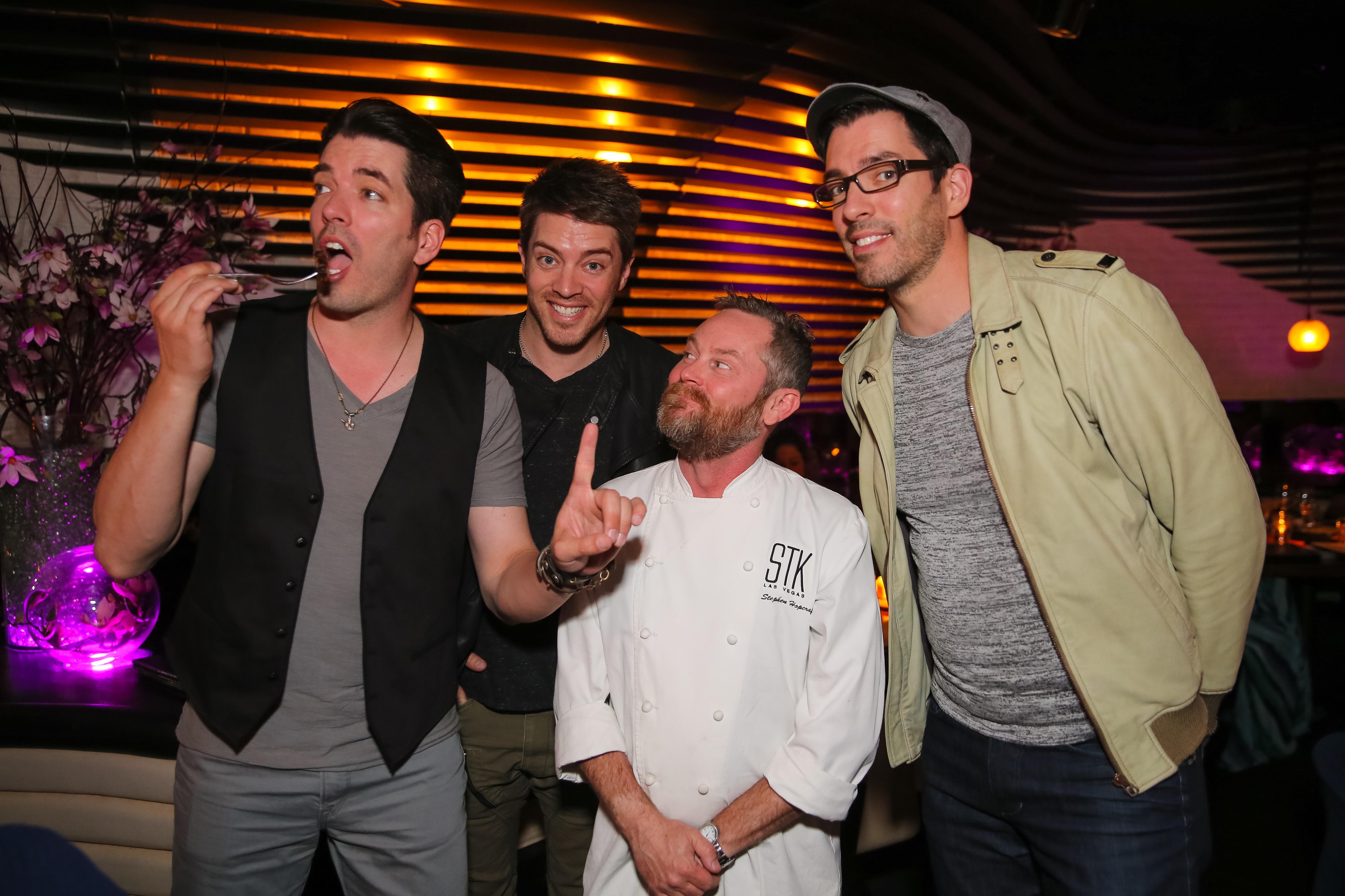 //Property Brothers at STK Las Vegas