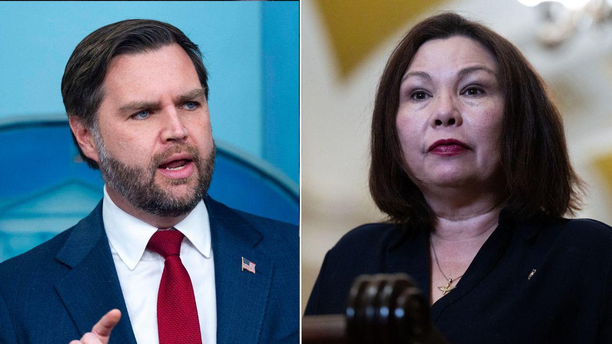 Photo of JD Vance and Tammy Duckworth